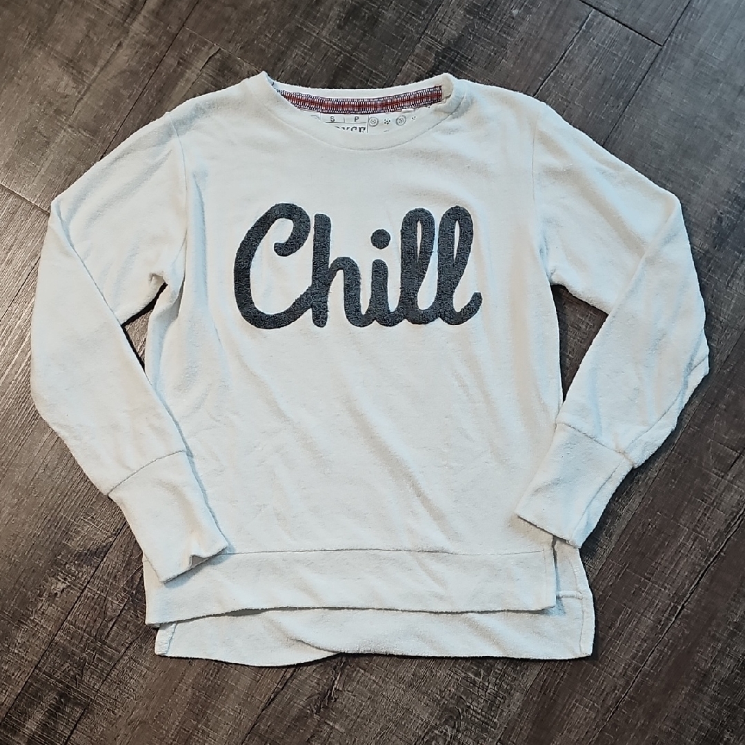 Royce Brand  White Chill Crew Neck Sweater